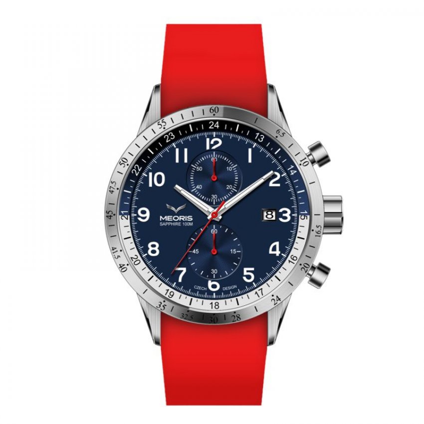 Sportovní hodinky Meoris Explorer chronograf supertitanium NBC