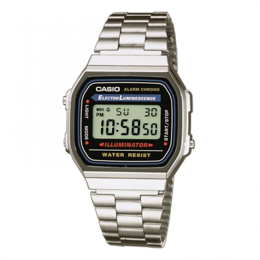 Klasické a společenské hodinky Casio A168WA-1YES