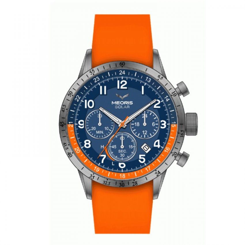Sportovní hodinky Meoris SOLAR CHRONOGRAF SUPERTITANIUM ORG – T