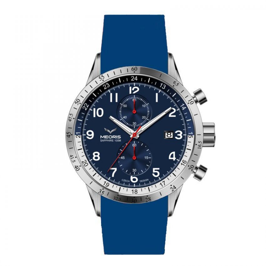 Sportovní hodinky Meoris Explorer chronograf supertitanium NC