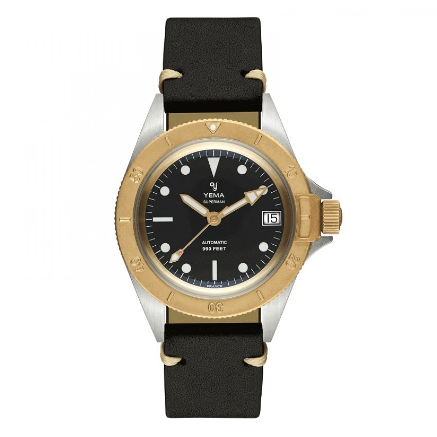 Yema Yema Superman Ocel/bronz 41mm