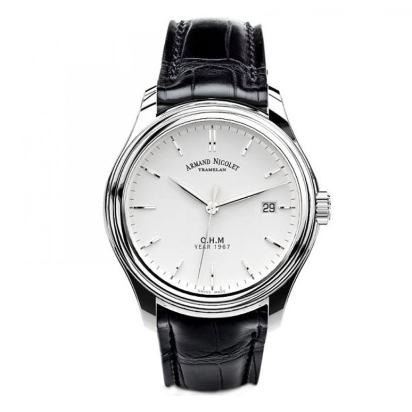 Klasické a společenské hodinky Armand Nicolet A780AAA-AG-PI0780NA