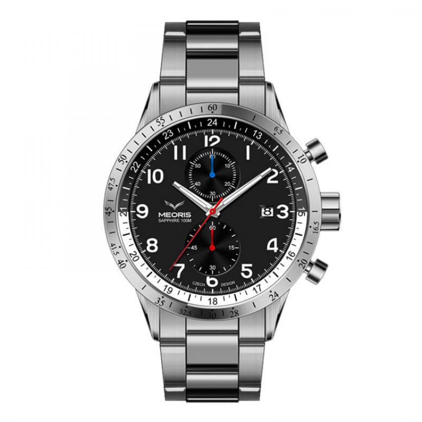 Sportovní hodinky Meoris Explorer chronograf supertitanium SB