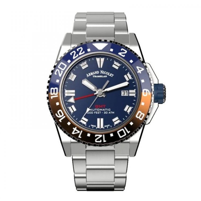 Klasické a společenské hodinky Armand Nicolet A486BGU-BU-MA4480AA