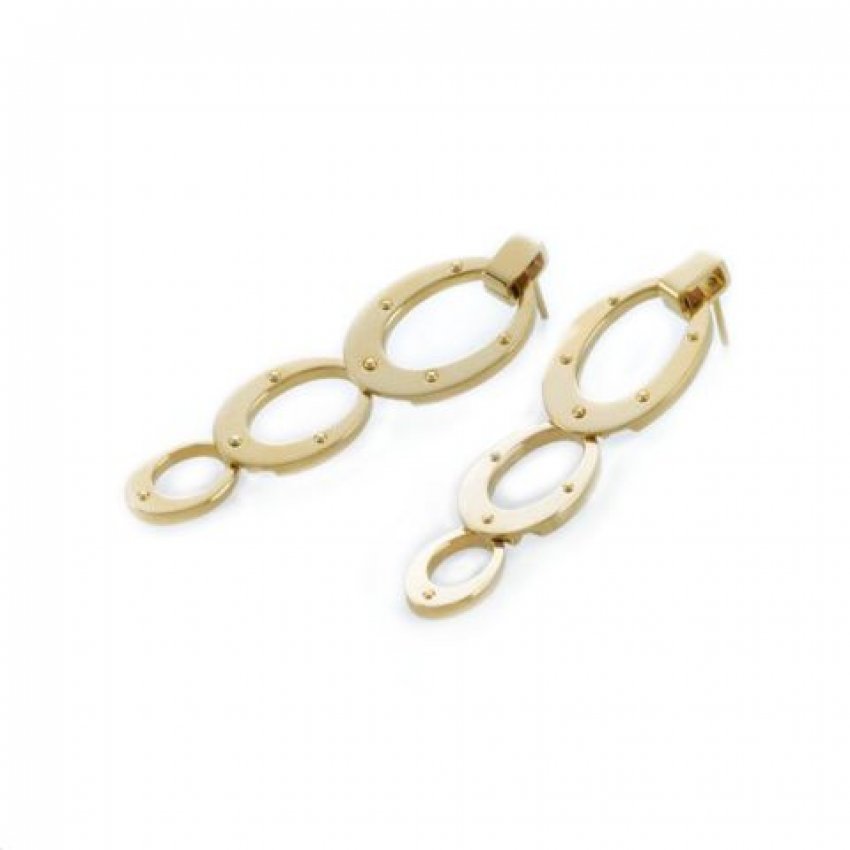 Náušnice Storm Connect Drop Earrings Gold