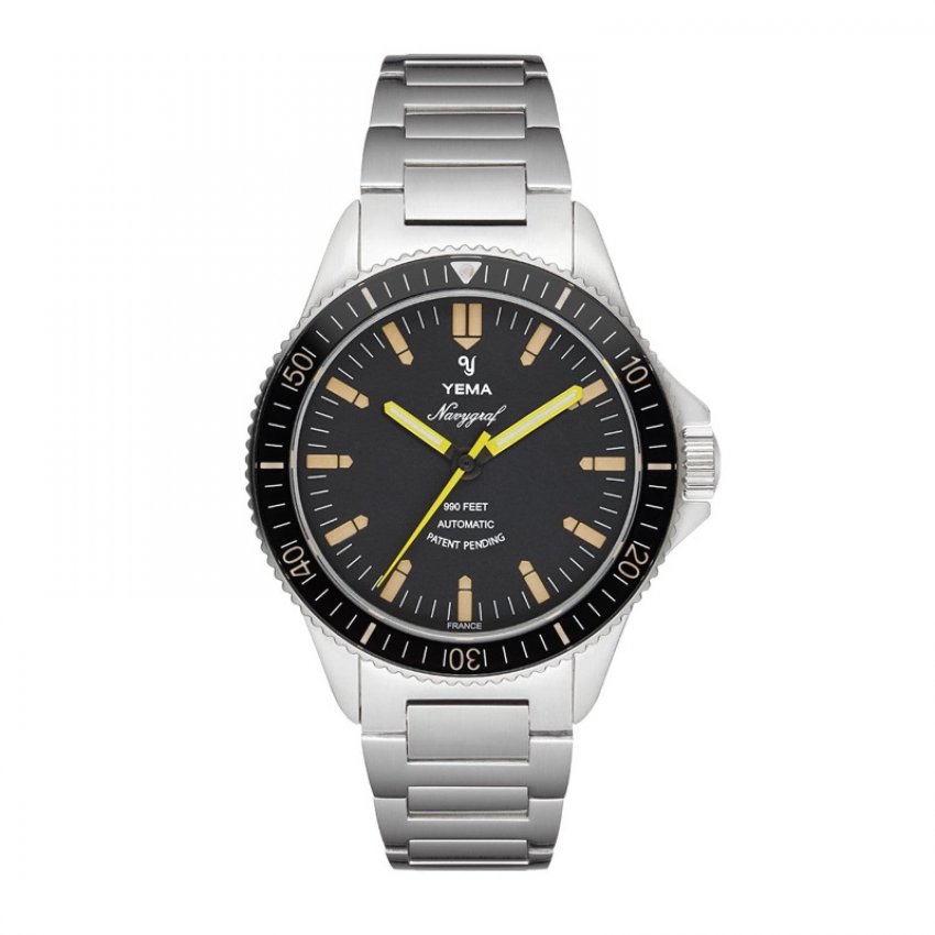 Yema Yema Navygraf Heritage Steel 39mm