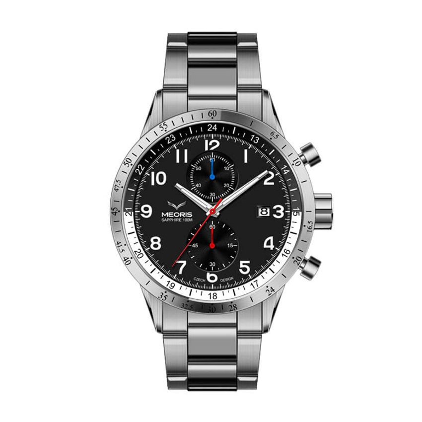 Sportovní hodinky Meoris Explorer chronograf supertitanium SB
