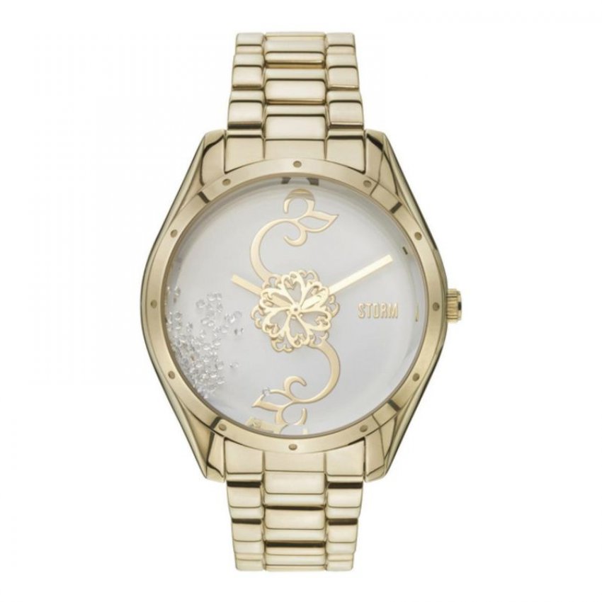 Klasické hodinky Storm Crystelli Gold