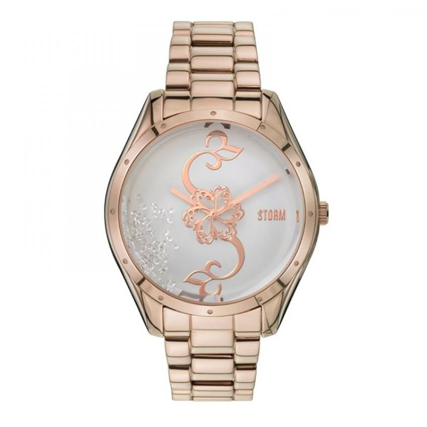 Klasické hodinky Storm Crystelli Rose Gold
