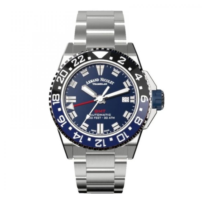 Klasické a společenské hodinky Armand Nicolet A487AGU-BU-MA2481AA
