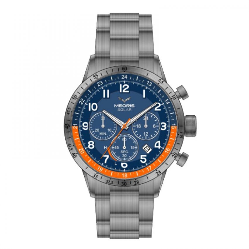 Sportovní hodinky Meoris SOLAR CHRONOGRAF SUPERTITANIUM ORG
