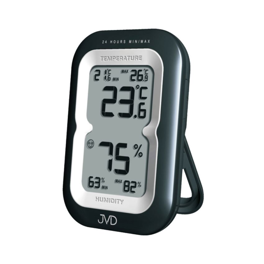 Meteostanice, teploměry a barometry JVD Digitální teploměr černý T9230.1