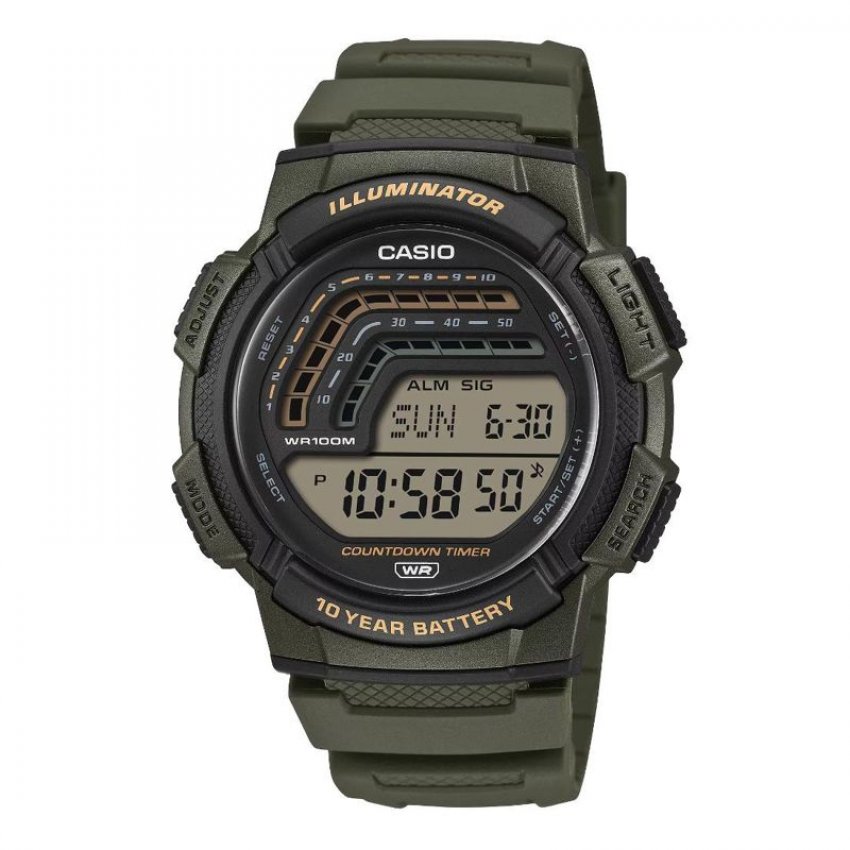 Sportovní hodinky Casio WS-1800-3AVEF