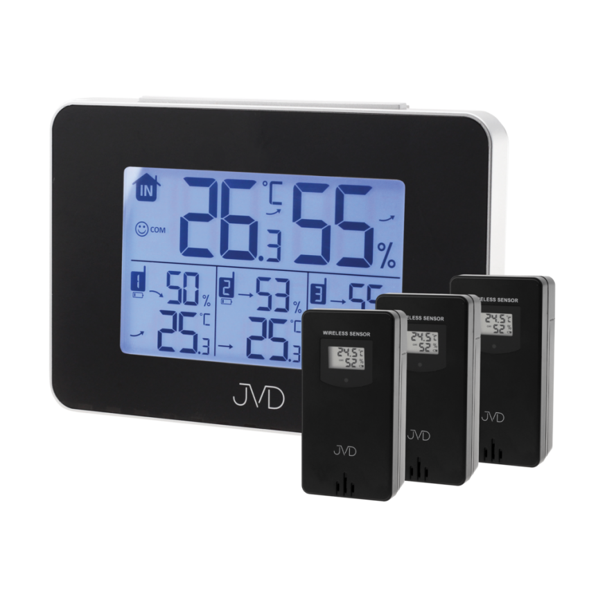 Meteostanice, teploměry a barometry JVD Teploměr T3364.2