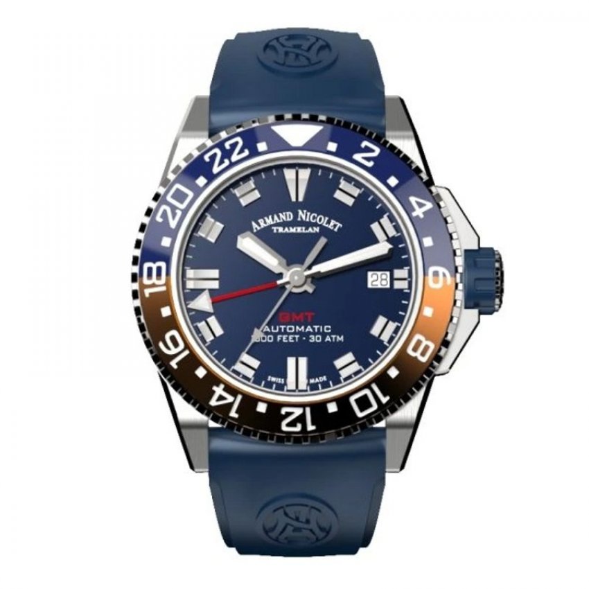 Klasické a společenské hodinky Armand Nicolet A487BGU-BU-GG2710U