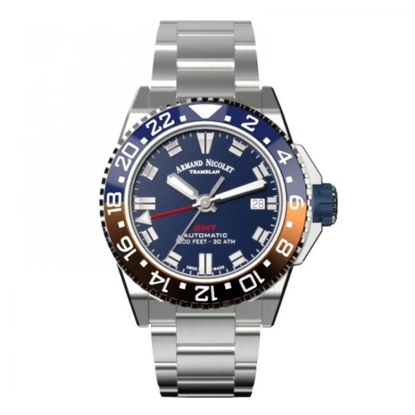 Klasické a společenské hodinky Armand Nicolet A487BGU-BU-MA2481AA