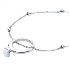 Aamina Pendant Silver